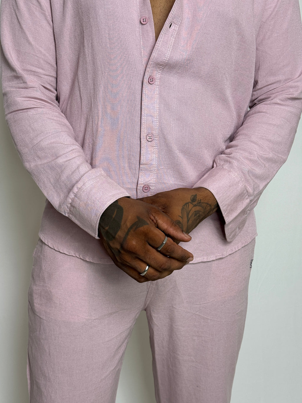 Linen Men's  Co-ord Set