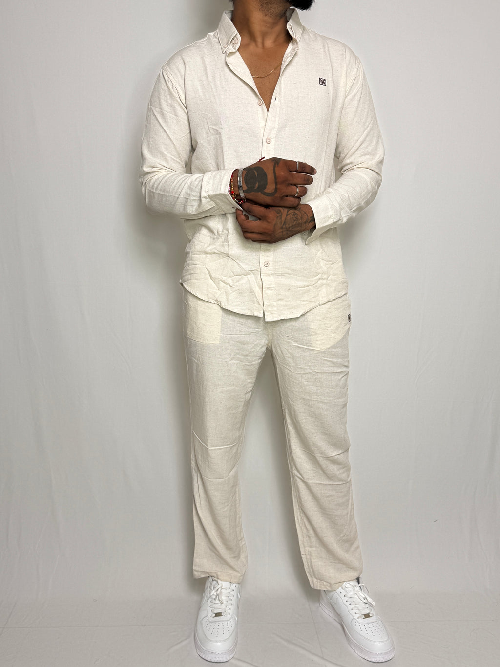 Linen Men's  Co-ord Set