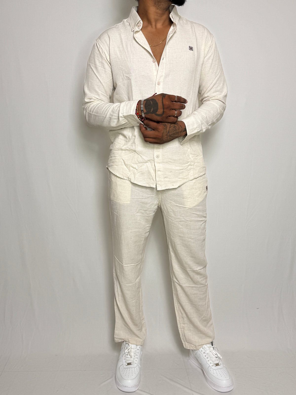 Linen Men's  Co-ord Set