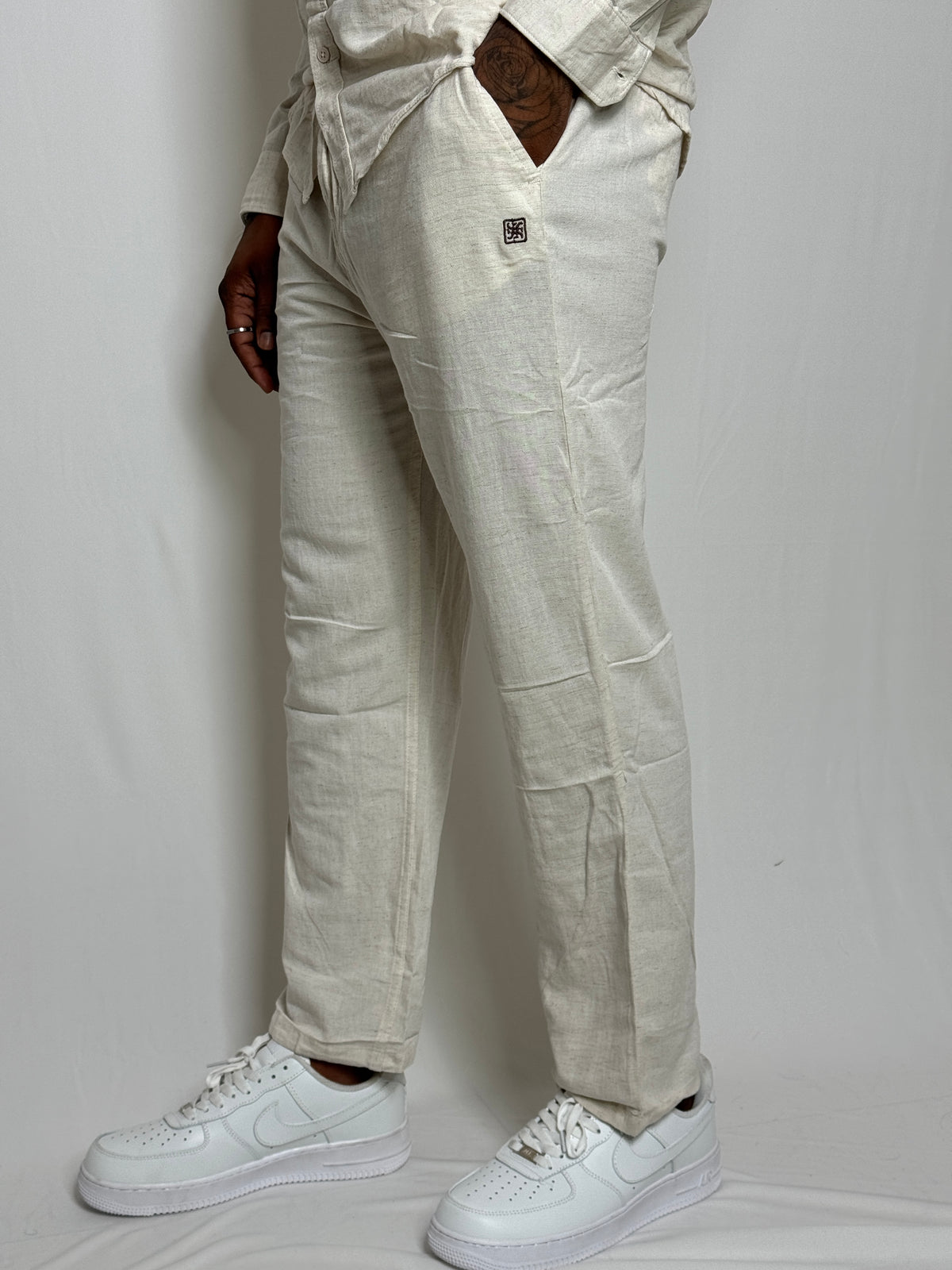 Linen Men's  Co-ord Set