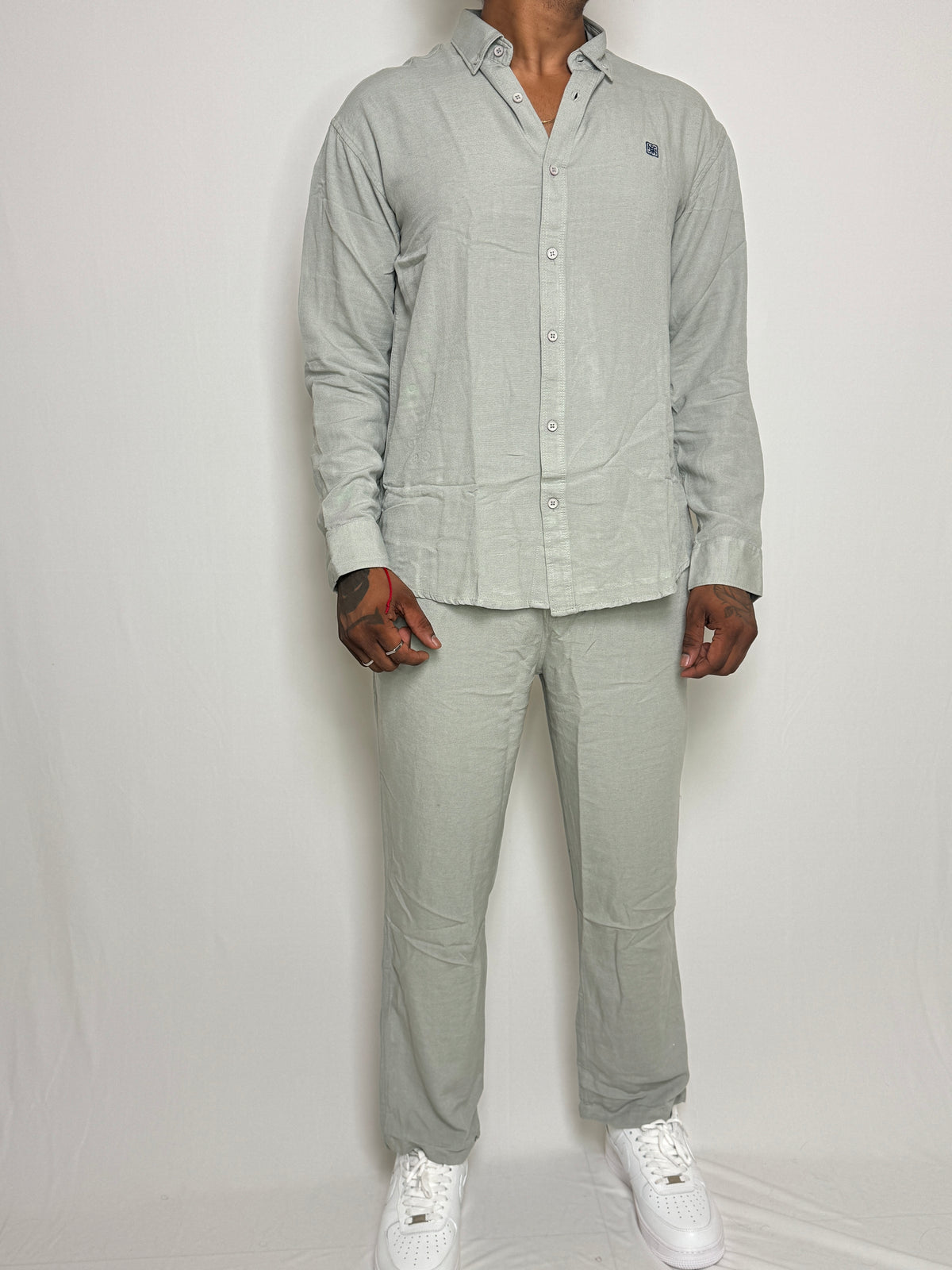 Linen Men's  Co-ord Set