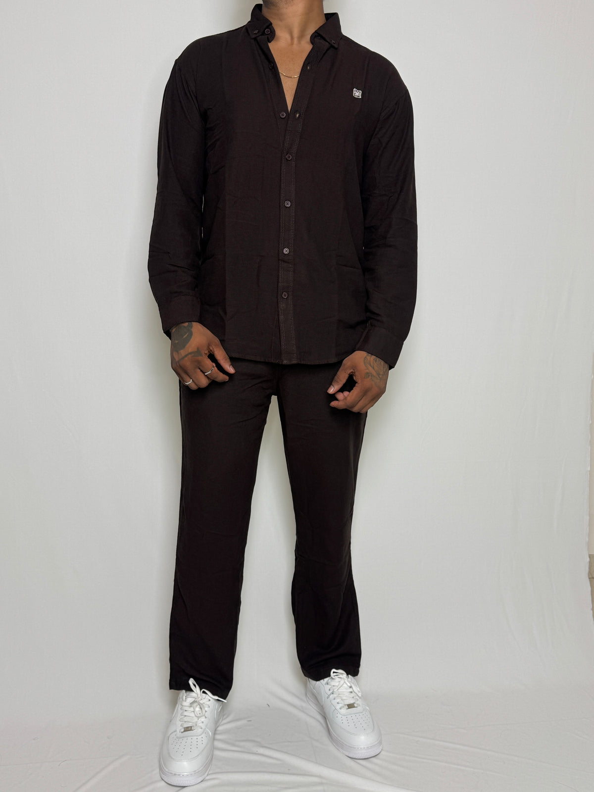 Linen Men's  Co-ord Set