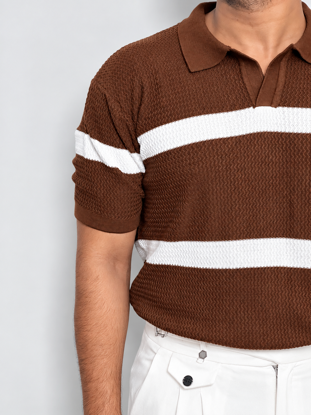 Striped Knit Fabric— Timeless Old Money Style
