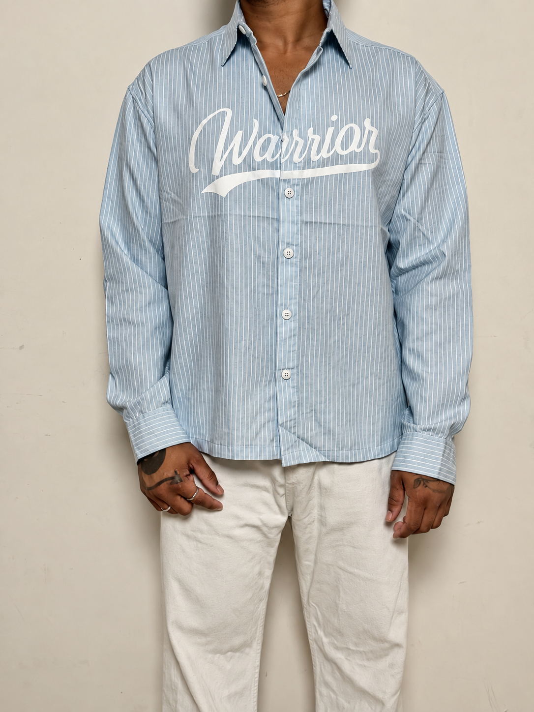 OVERSIZE BOXYFIT STRIPS SHIRT