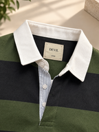 OLD MONEY STRIP POLO T-SHIRT