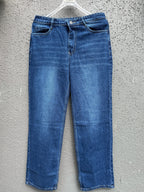 Blue Vintage Straightfit-Jeans The Devil Boutique