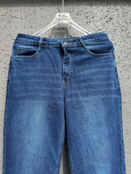 Blue Vintage Straightfit-Jeans The Devil Boutique