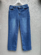 Blue Vintage Straightfit-Jeans The Devil Boutique