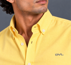 OXFORD COTTON RELAXED FIT SHIRT – LEMON YELLOW