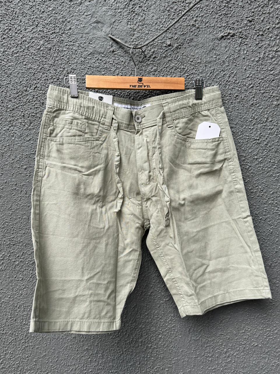 Linen-Shorts The Devil Boutique