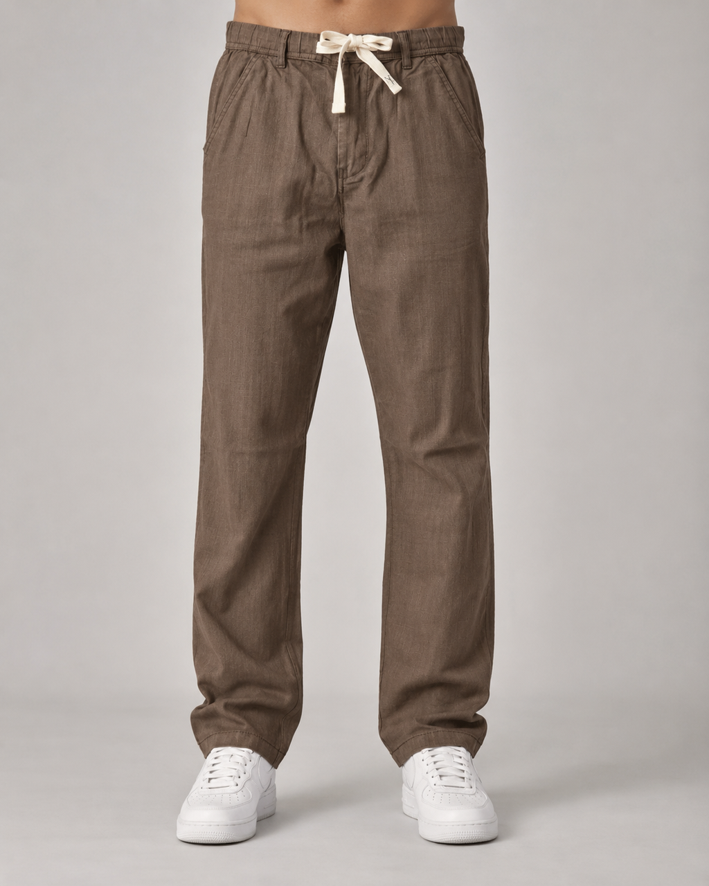 Linen-Trousers-Brown