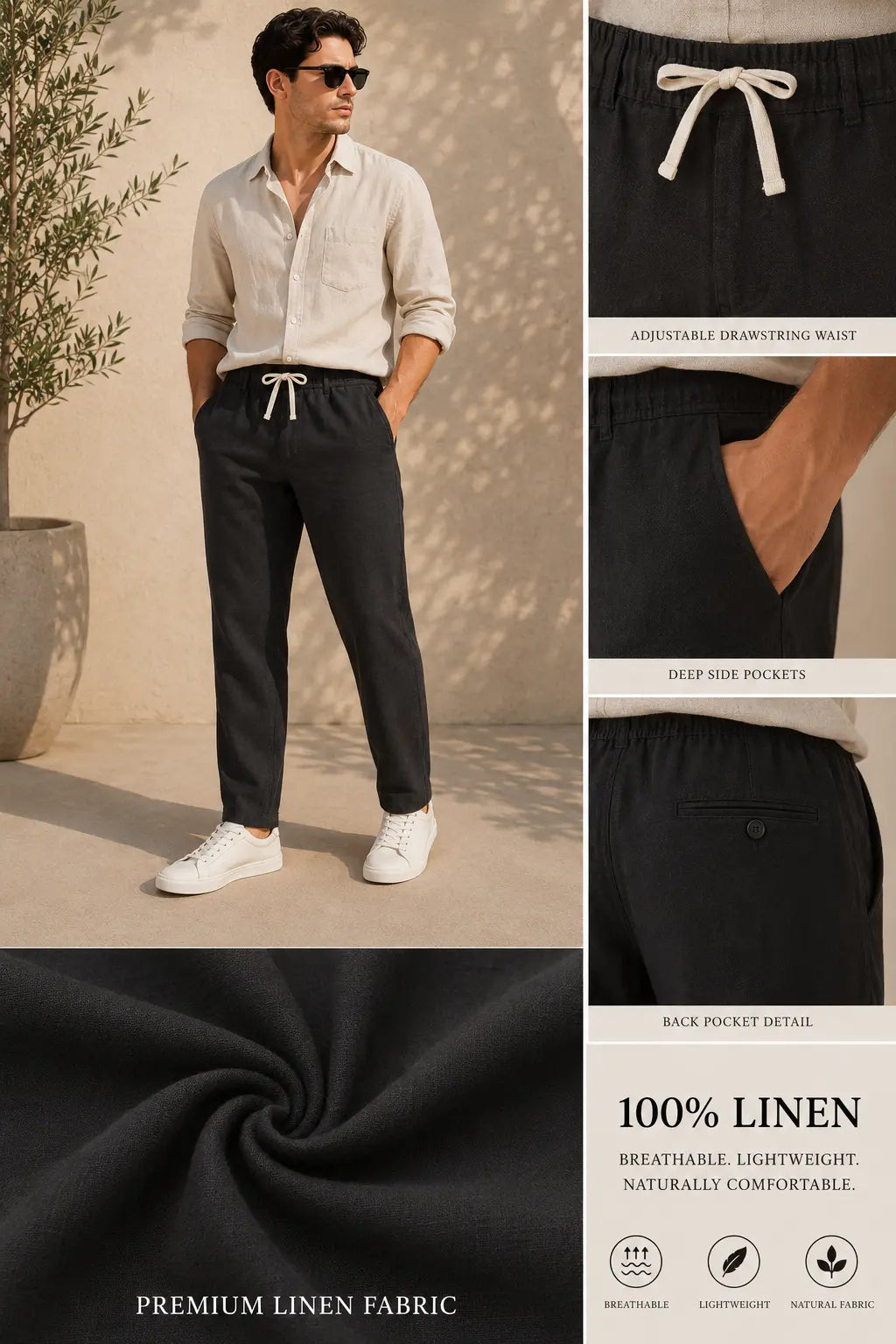 Linen-Trousers- The Devil Boutique