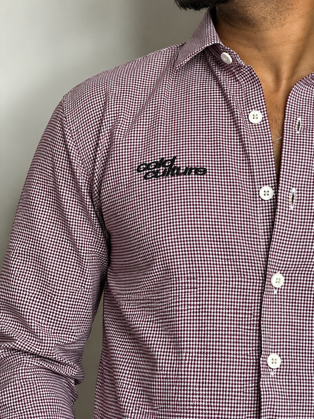 Mini Checks Boxy Shirt