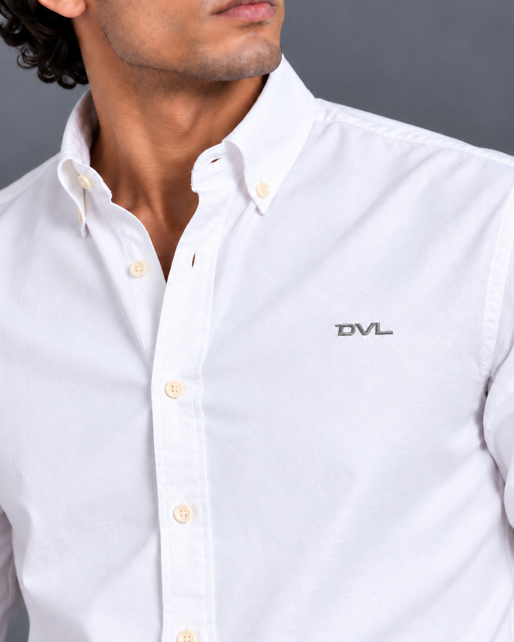 OXFORD COTTON RELAXED FIT SHIRT – WHITE